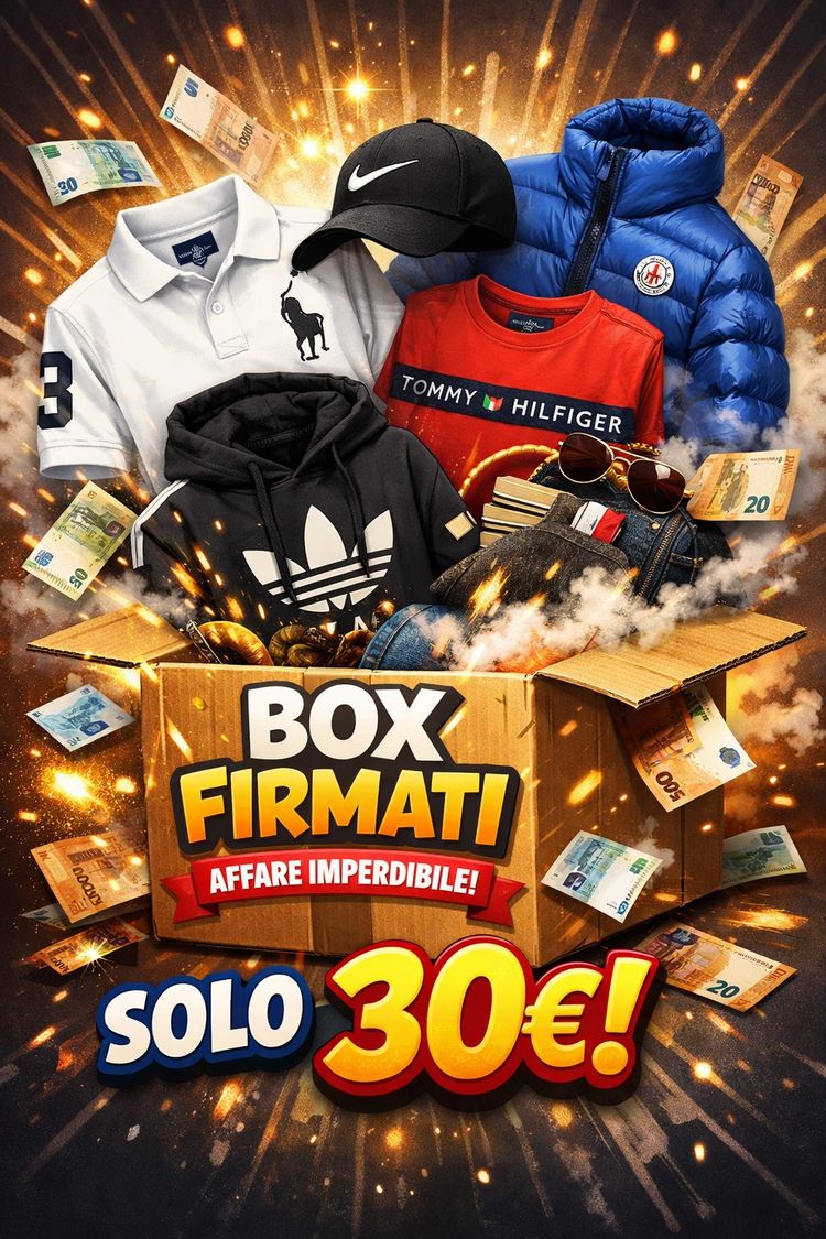 🔥 Box Abbigliamento Firmato 30 euro 🔥